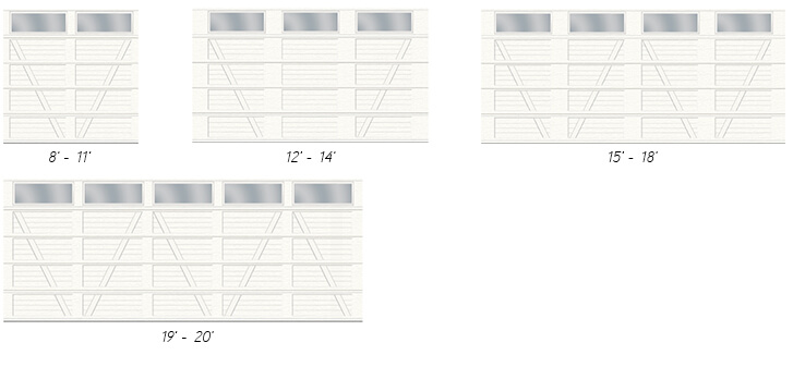 Layouts V Layout, 4-Slat Base