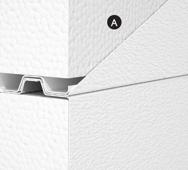 Polystyrene insulation drawing